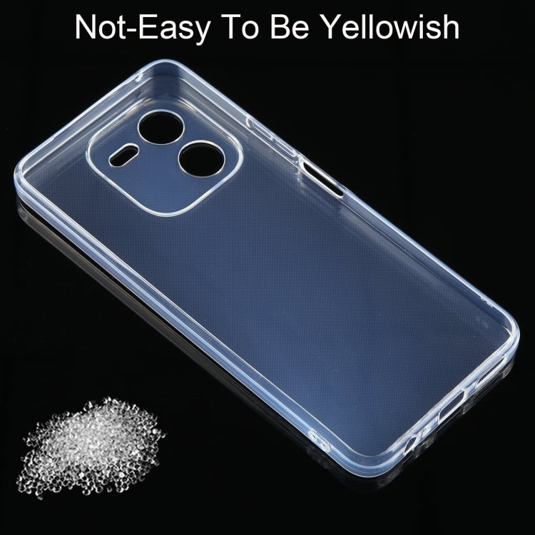 For vivo iQOO Z9x Ultra-thin Transparent TPU Phone Case