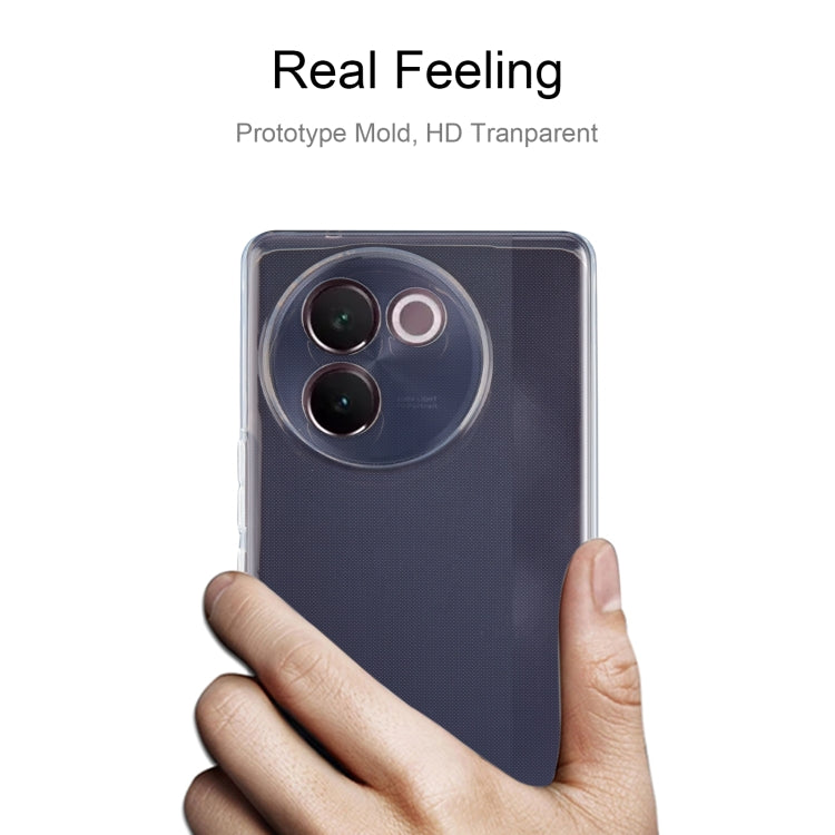 For vivo V30e Ultra-thin Transparent TPU Phone Case