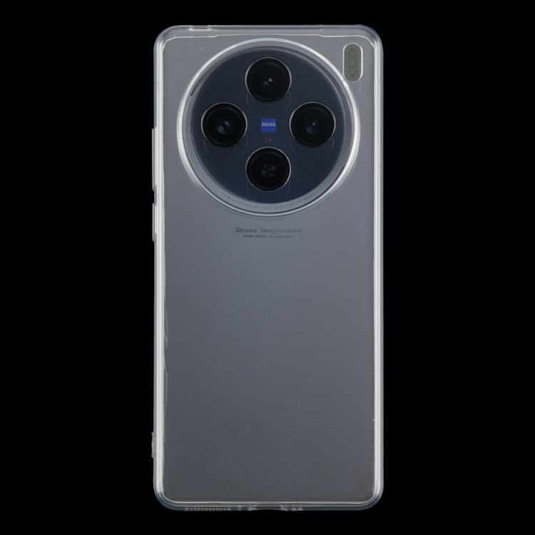 For vivo X100s Ultra-thin Transparent TPU Phone Case