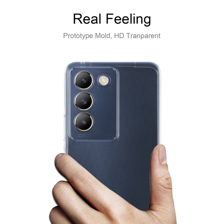 For vivo Y200e / Y100 IDN Ultra-thin Transparent TPU Phone Case