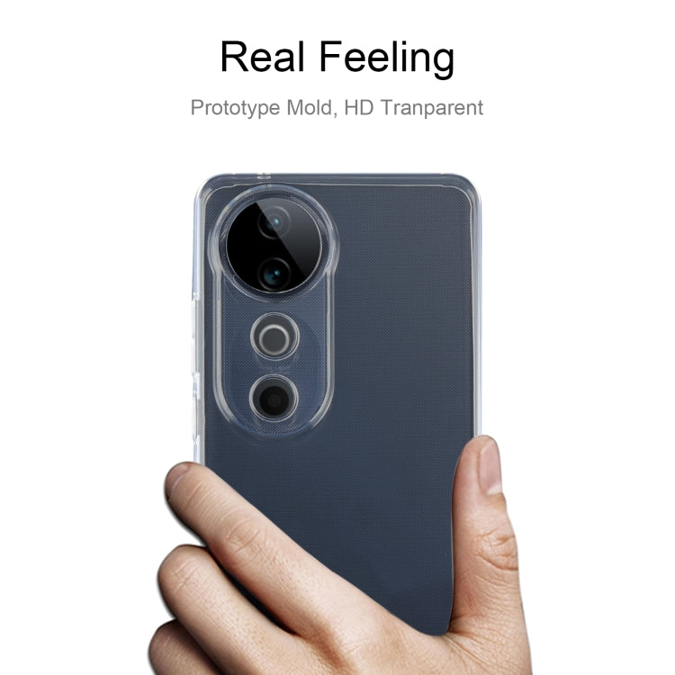For vivo S19 Ultra-thin Transparent TPU Phone Case