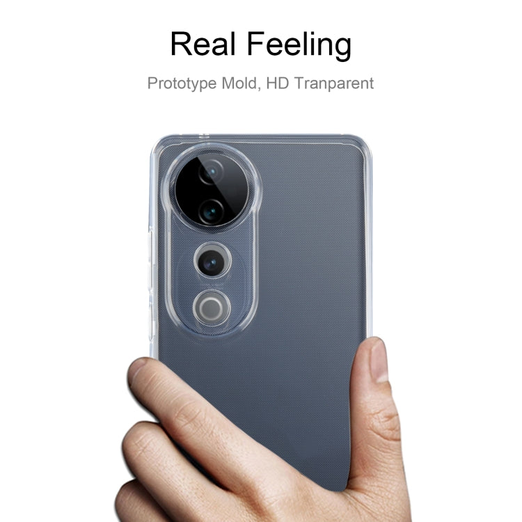 For vivo S19 Pro Ultra-thin Transparent TPU Phone Case