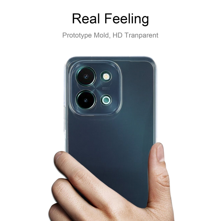For vivo Y28 4G Ultra-thin Transparent TPU Phone Case