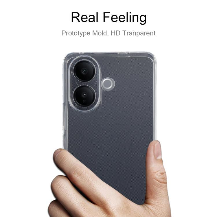 For vivo V60 Lite 5G / 4G Ultra-thin Transparent TPU Phone Case