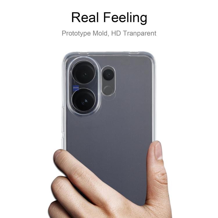 For vivo V60 5G Ultra-thin Transparent TPU Phone Case