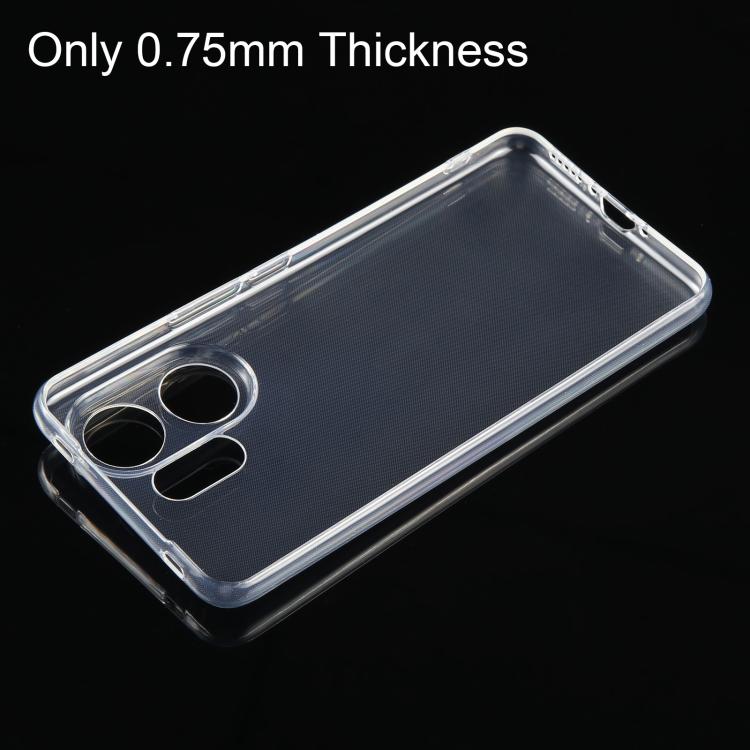 For vivo V60 5G Ultra-thin Transparent TPU Phone Case