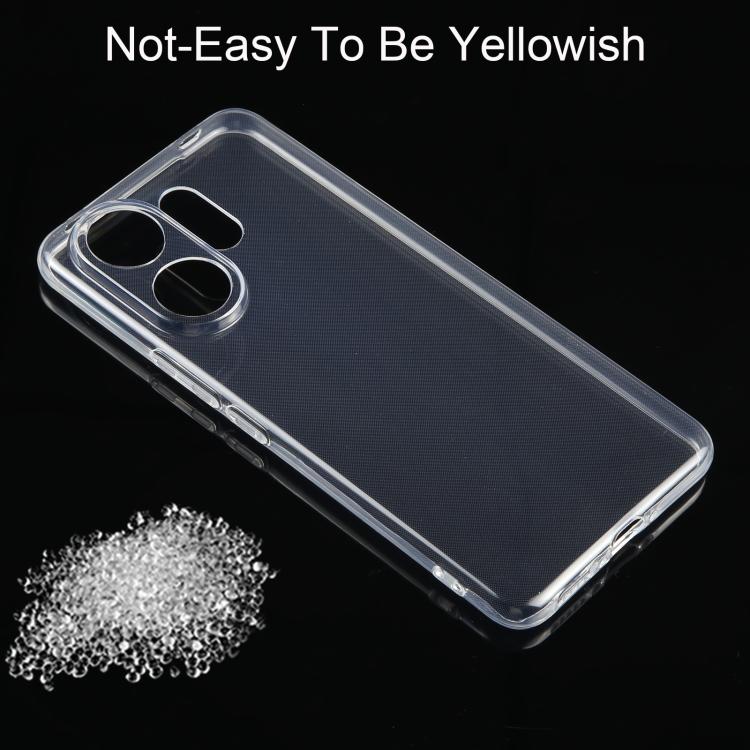 For vivo V60 5G Ultra-thin Transparent TPU Phone Case