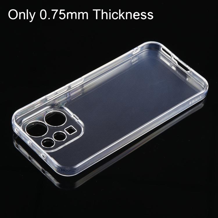 For vivo V70 5G Ultra-thin Transparent TPU Phone Case