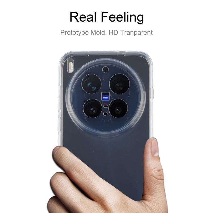 For vivo X300 Pro Ultra-thin Transparent TPU Phone Case