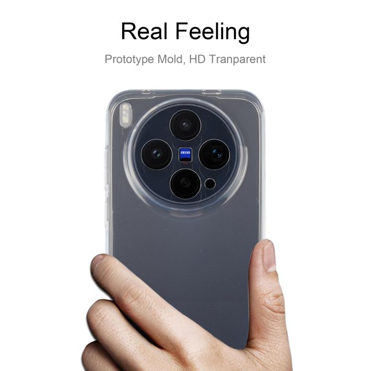For vivo X300s Ultra-thin Transparent TPU Phone Case