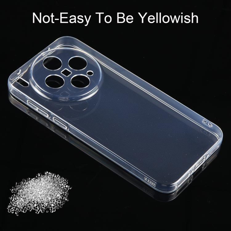 For vivo X300s Ultra-thin Transparent TPU Phone Case
