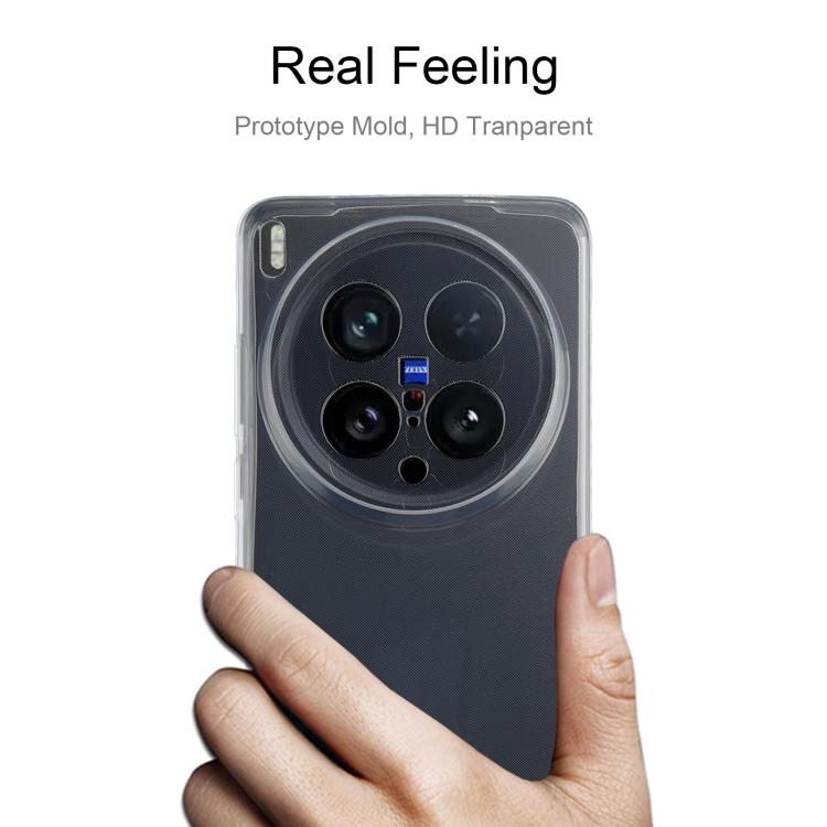For vivo X200 Ultra Ultra-thin Transparent TPU Phone Case