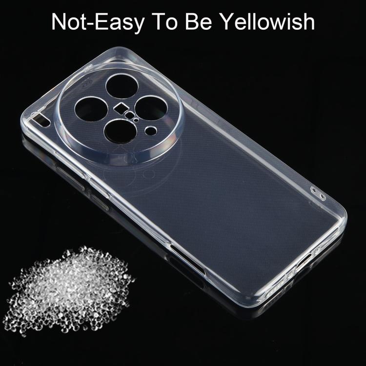 For vivo X200 Ultra Ultra-thin Transparent TPU Phone Case