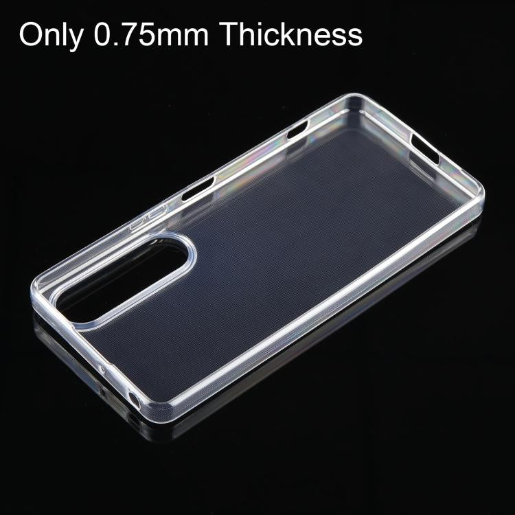 For Sony Xperia 1 VII Ultra-thin Transparent TPU Phone Case
