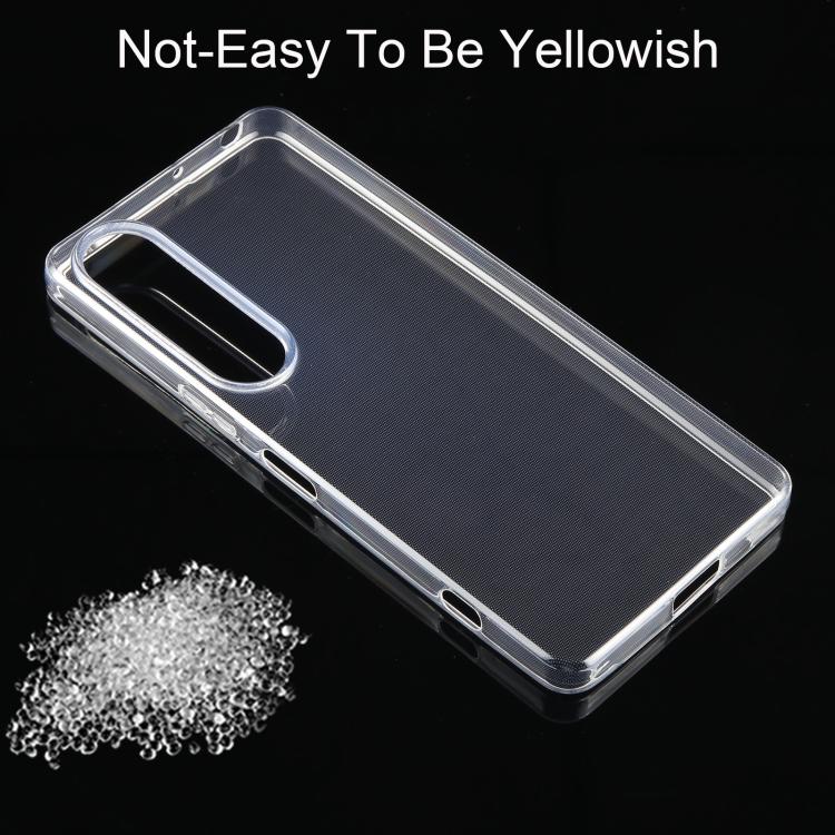 For Sony Xperia 1 VII Ultra-thin Transparent TPU Phone Case