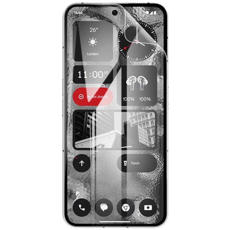 For Nothing Phone 2 2pcs imak Curved Full Screen Hydrogel Film Protector