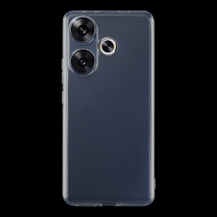 For Xiaomi Redmi Turbo 3 Ultra-thin Transparent TPU Phone Case