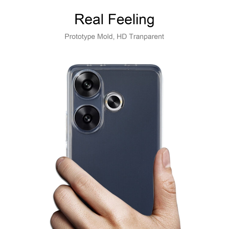 For Xiaomi Redmi Turbo 3 Ultra-thin Transparent TPU Phone Case