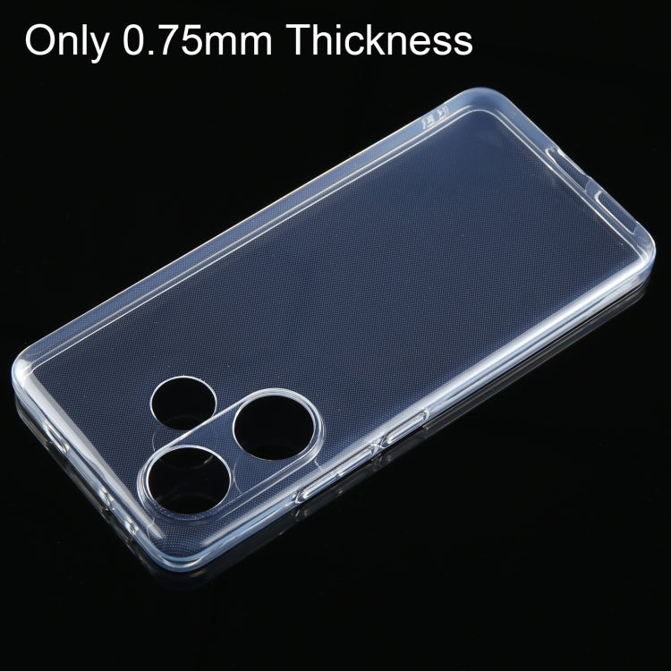 For Xiaomi Redmi Turbo 3 Ultra-thin Transparent TPU Phone Case