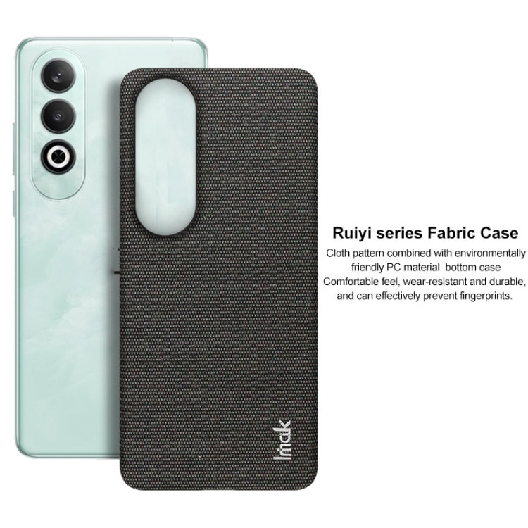 For OnePlus Nord CE4 5G imak Ruiyi Series Cloth Texture PU + PC Phone Case