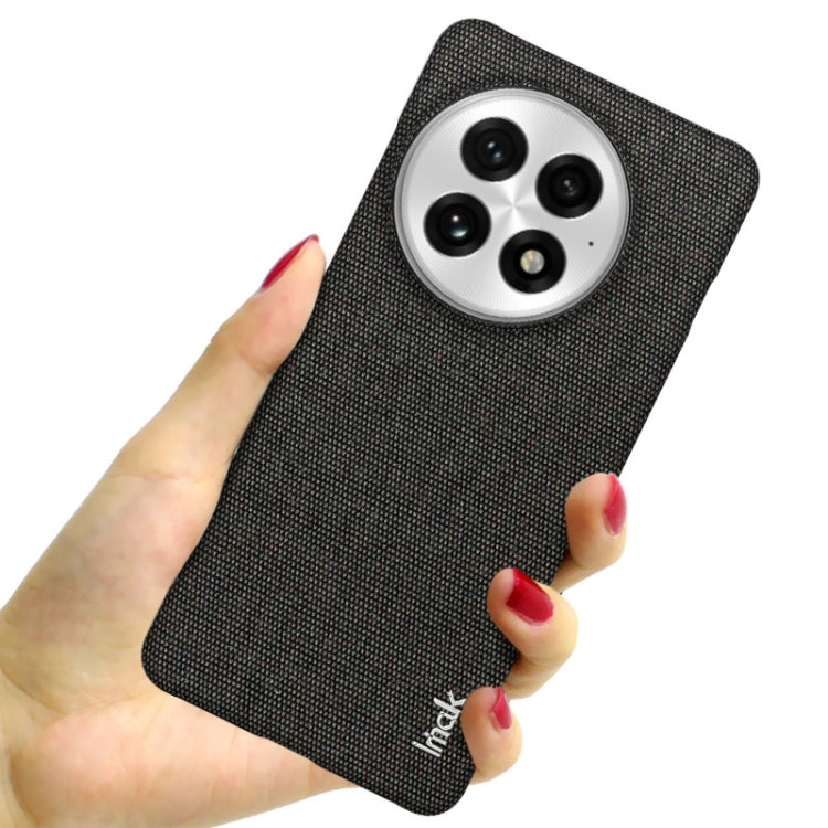 For OnePlus 13 imak Ruiyi Series Cloth Texture PU + PC Phone Case