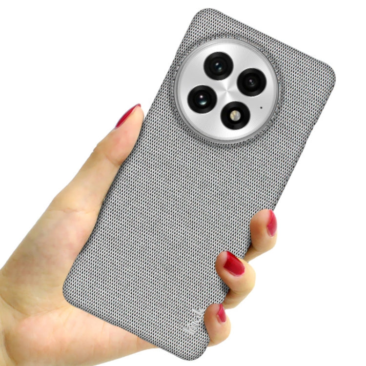 For OnePlus 13 imak Ruiyi Series Cloth Texture PU + PC Phone Case