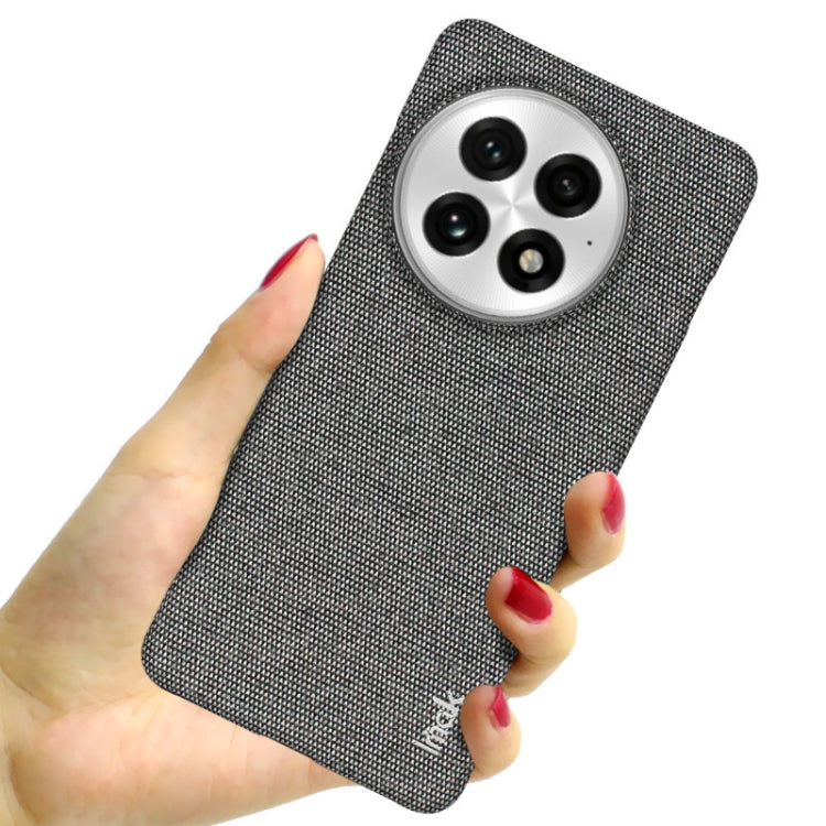 For OnePlus 13 imak Ruiyi Series Cloth Texture PU + PC Phone Case
