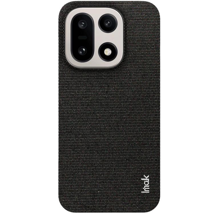 For OnePlus 15 imak Ruiyi Series Cloth Texture PU + PC Phone Case