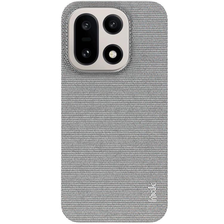 For OnePlus 15 imak Ruiyi Series Cloth Texture PU + PC Phone Case