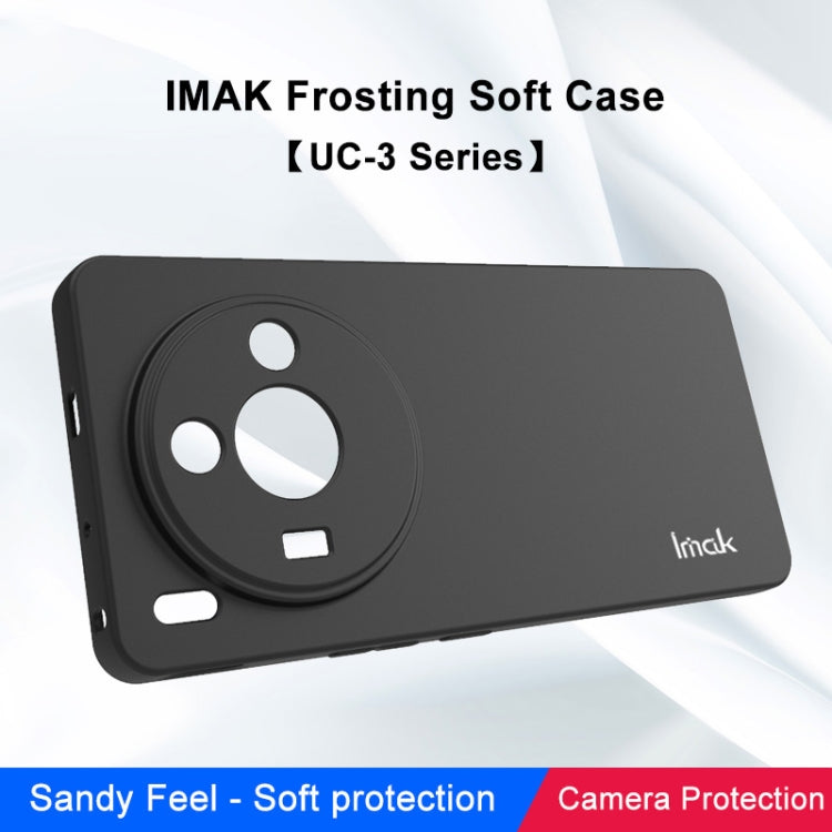For ZTE nubia Z50S Pro 5G IMAK UC-3 Series Shockproof Frosted TPU Phone Case(Black)