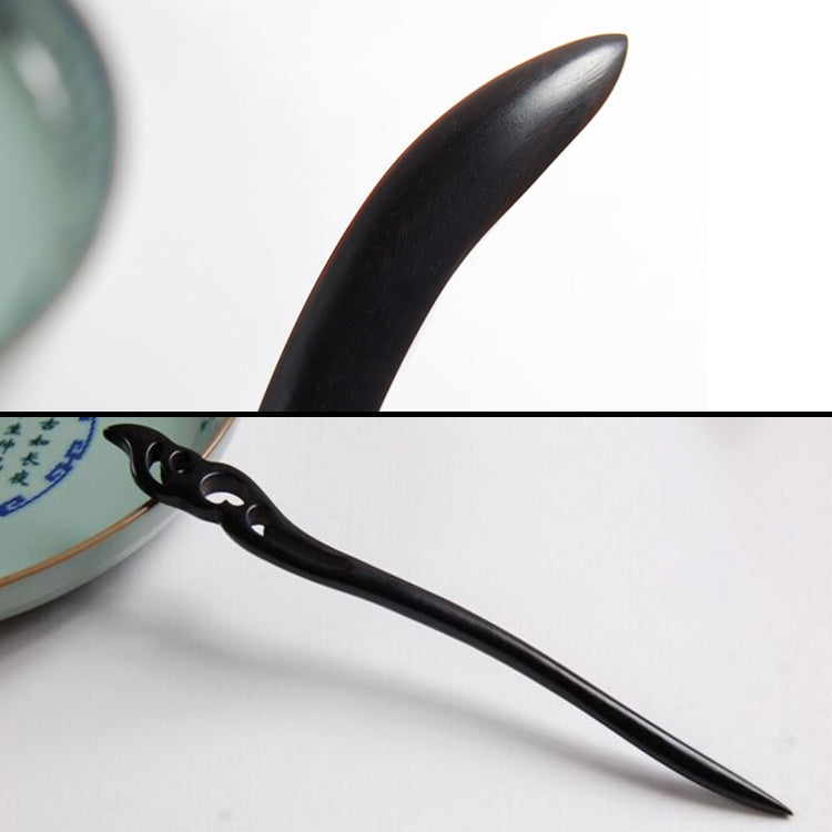 Classical Sandalwood Hairpin Hair Ornaments with Gift Box, Gift Box Random Color Delivery(Naran Ebony)
