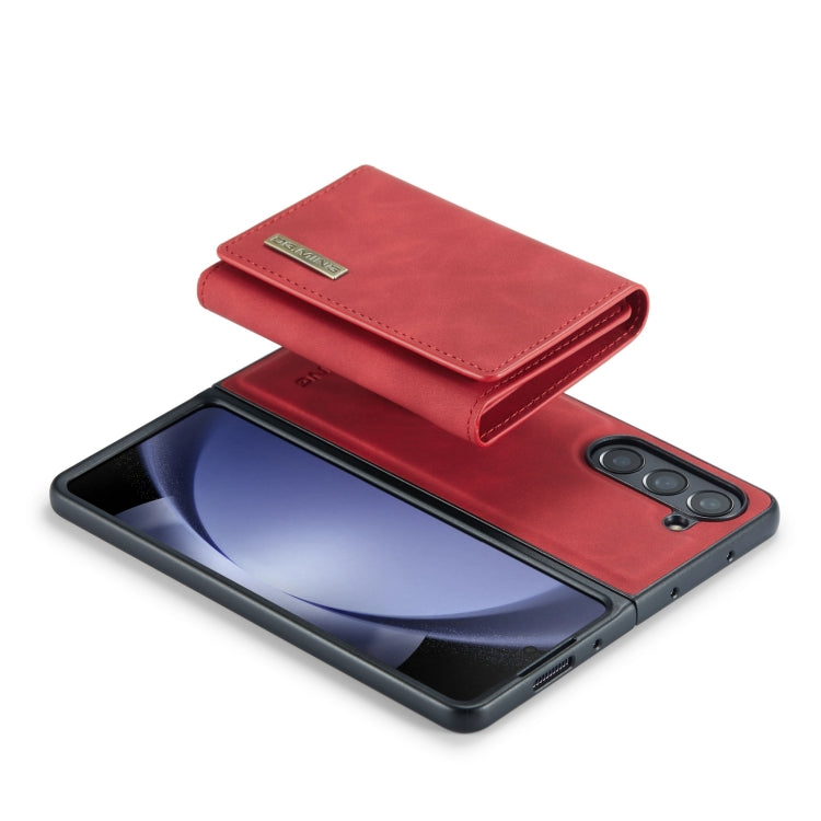 For Samsung Galaxy Z Fold5 DG.MING M1 Series 3-Fold Multi Card Wallet + Magnetic Phone Case