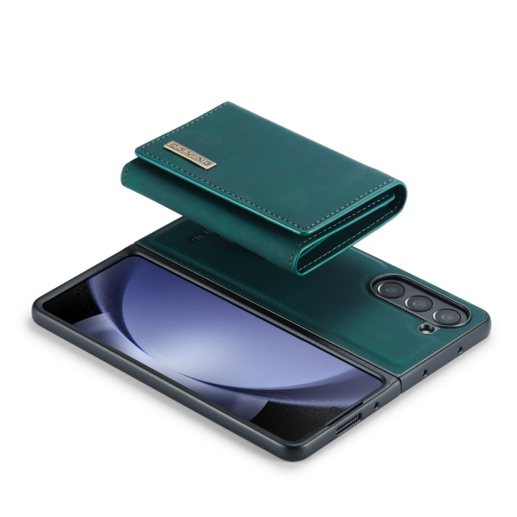 For Samsung Galaxy Z Fold5 DG.MING M1 Series 3-Fold Multi Card Wallet + Magnetic Phone Case