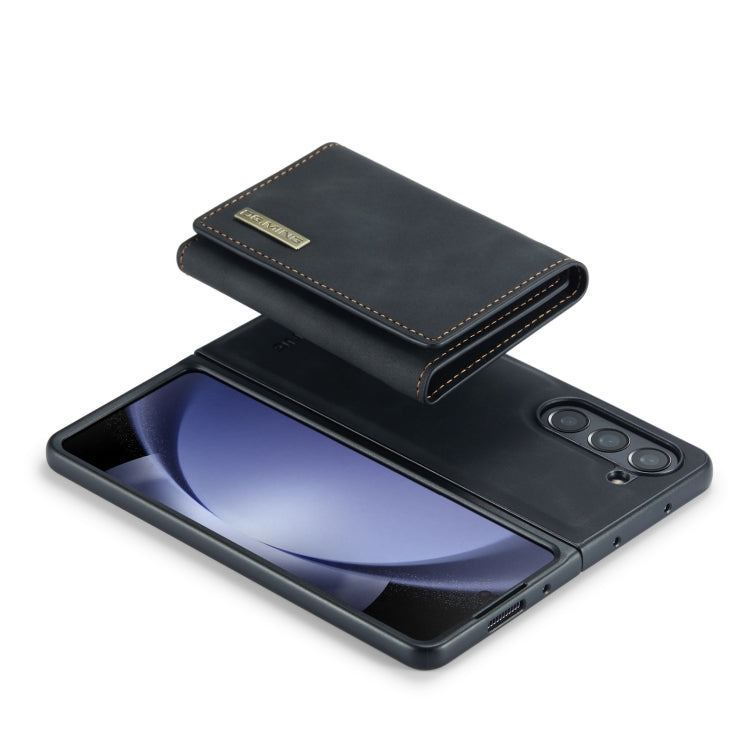 For Samsung Galaxy Z Fold5 DG.MING M1 Series 3-Fold Multi Card Wallet + Magnetic Phone Case
