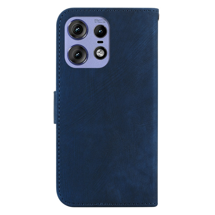 For Motorola Edge 50 Pro Little Tiger Embossed Leather Phone Case