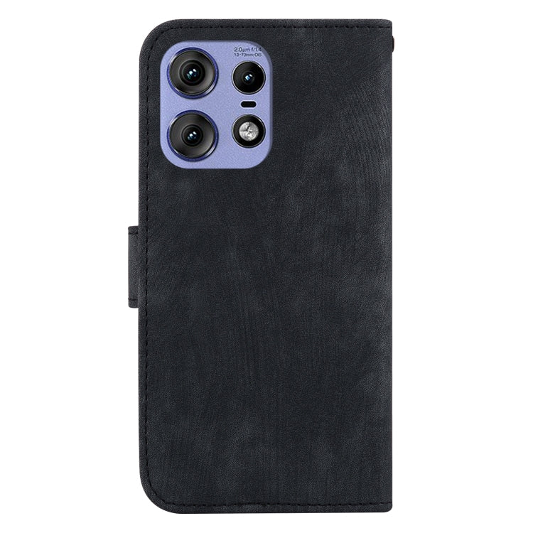 For Motorola Edge 50 Pro Little Tiger Embossed Leather Phone Case