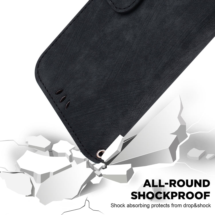 For Motorola Edge 50 Pro Little Tiger Embossed Leather Phone Case