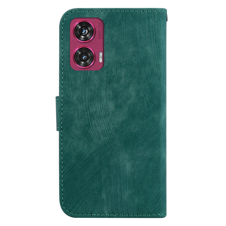 For Motorola Edge 50 Fusion Little Tiger Embossed Leather Phone Case