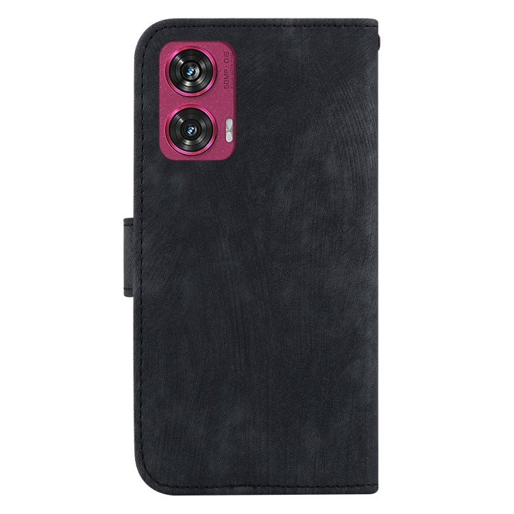 For Motorola Edge 50 Fusion Little Tiger Embossed Leather Phone Case