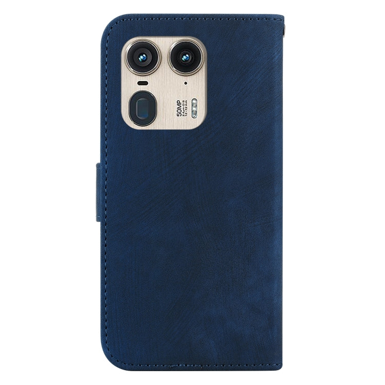 For Motorola Edge 50 Ultra Little Tiger Embossed Leather Phone Case