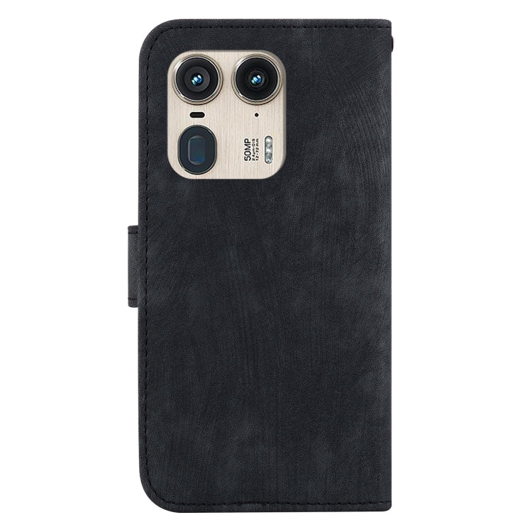 For Motorola Edge 50 Ultra Little Tiger Embossed Leather Phone Case