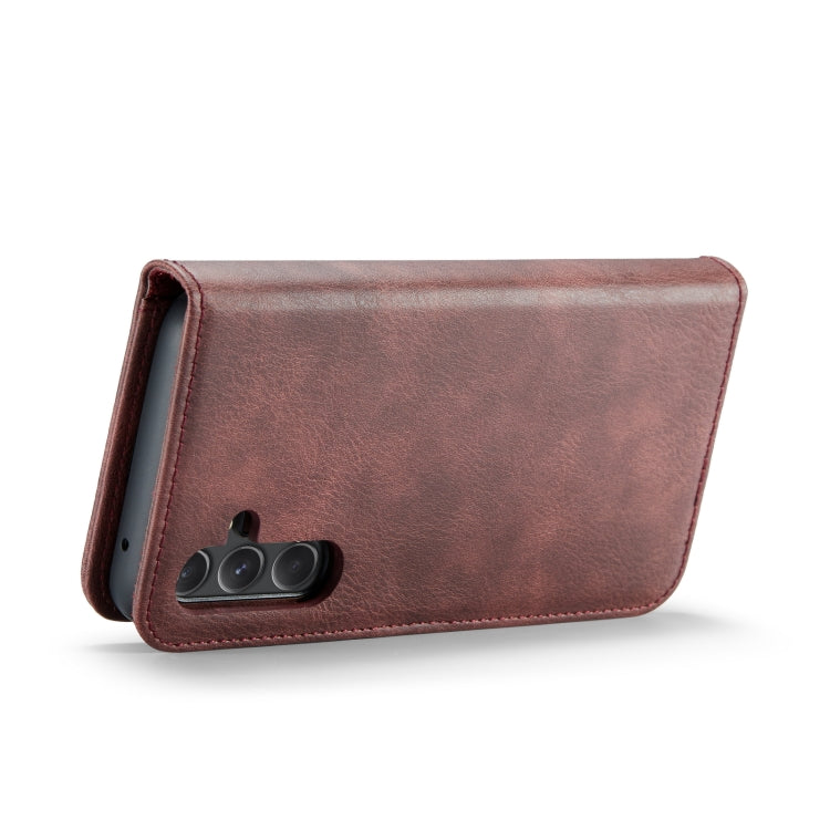 For Samsung Galaxy A35 5G DG.MING Crazy Horse Texture Detachable Magnetic Leather Case