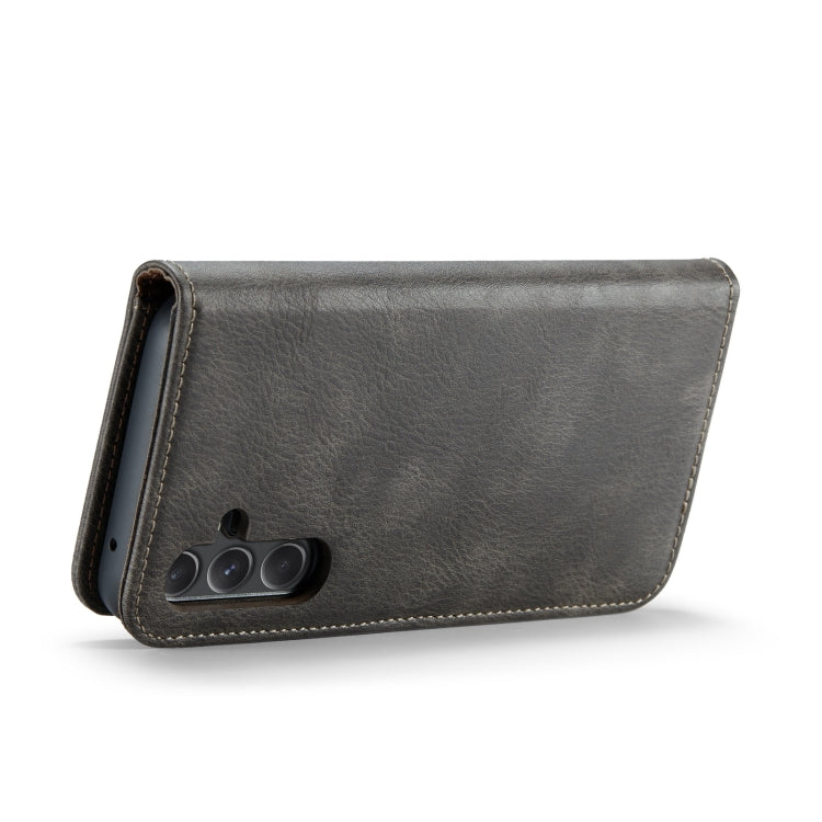 For Samsung Galaxy A55 5G DG.MING Crazy Horse Texture Detachable Magnetic Leather Case