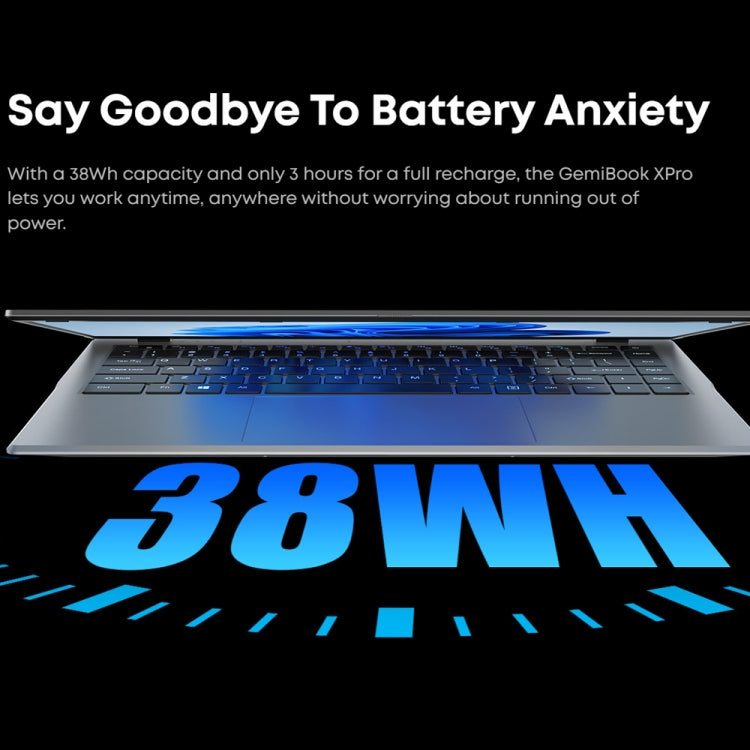 CHUWI GemiBook XPro 14.1 inch Laptop, 8GB+256GB, Windows 11 Intel Alder Lake-N N100 Quad Core