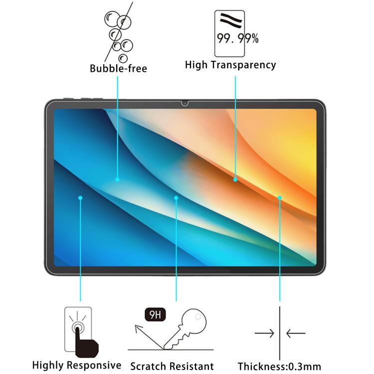 For Aiwa Tab AS12 JA5-TBA1201 11.97 inch 9H 0.3mm Explosion-proof Tempered Glass Film