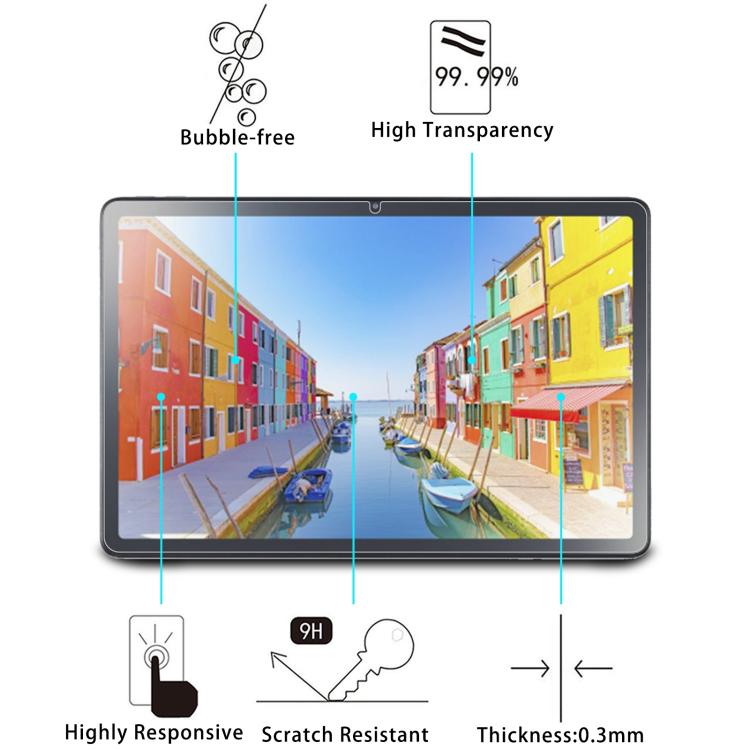 For NEC LAVIE Tab T11d 11 25pcs 9H 0.3mm Explosion-proof Tempered Glass Film