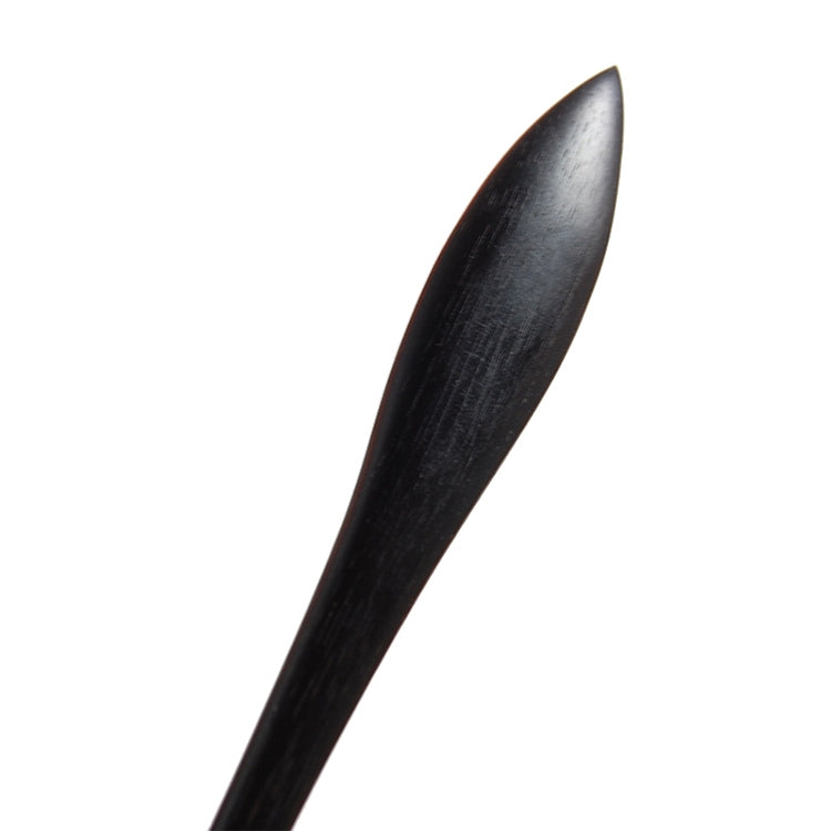 Classical Sandalwood Hairpin Hair Ornaments with Gift Box, Gift Box Random Color Delivery(Shuttle Ebony)