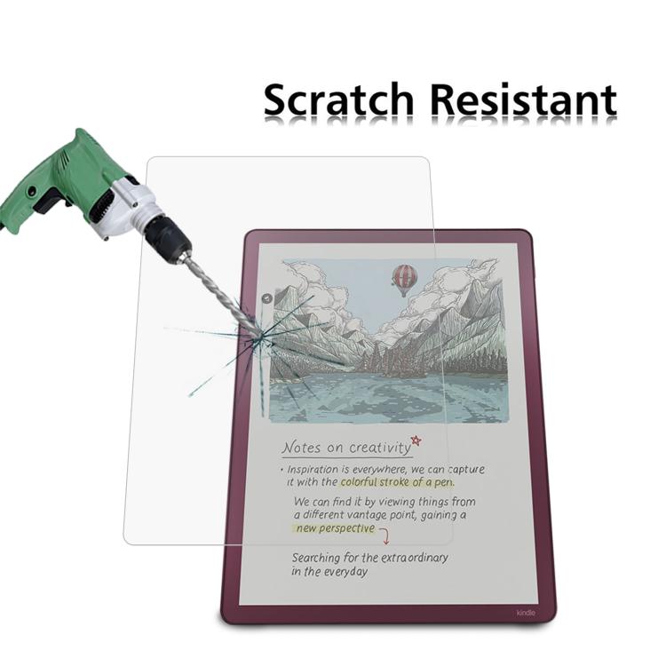 For Amazon Kindle Scribe Front Light 25pcs 9H 0.3mm Explosion-proof Tempered Glass Film