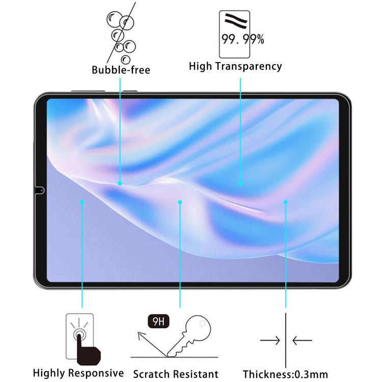 For Headwolf Fpad 7 Pro 8.4 inch 9H 0.3mm Explosion-proof Tempered Glass Film