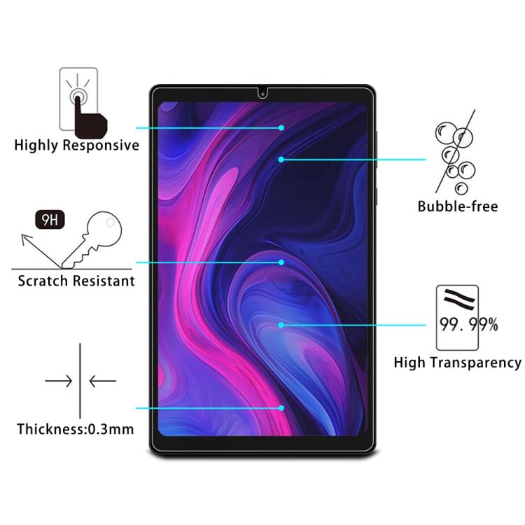 For Headwolf FPad 6 25pcs 9H 0.3mm Explosion-proof Tempered Glass Film